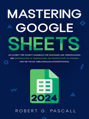 cover image of Mastering Google Sheets